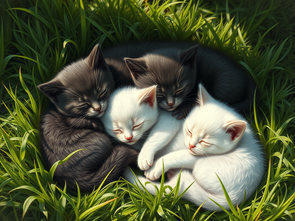 The Adventures of Four Kittens