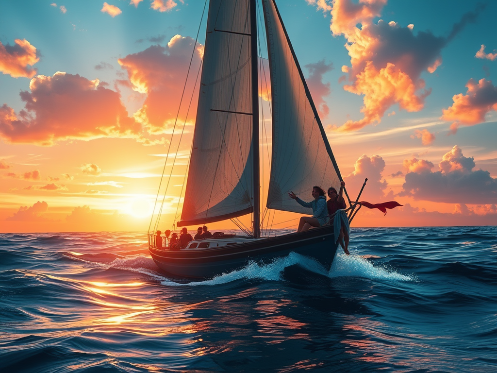 Sailing Adventures: Joy on the Open Sea